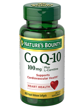 CoQ10 100mg Plus L Carnitine