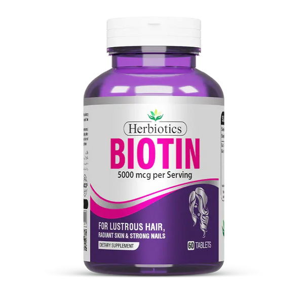 Biotin 5000 mcg Herbiotics