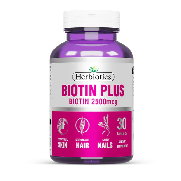 Biotin Plus 2500mcg Herbiotics