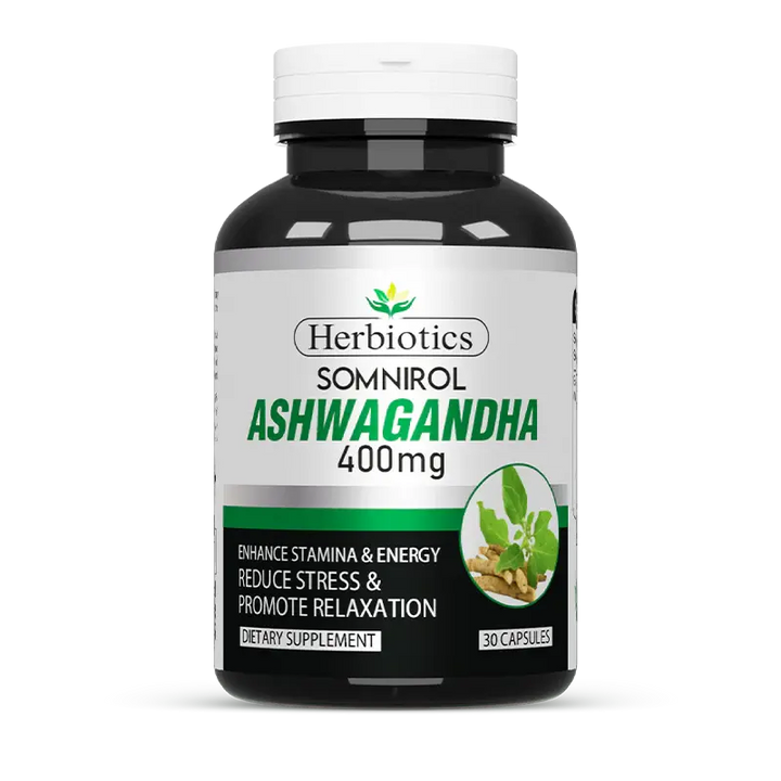 Somnirol (Ashwagandha 400mg Capsules) Supplements
