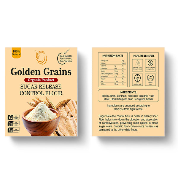 Golden Grain Organic Sugar Release Control Flour