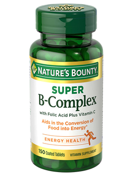 Nature’s Bounty Super B complex 150 Coated Tablets